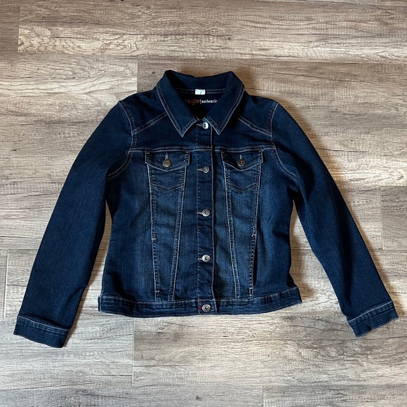 WRANGLER Authentics Women's Stretch Denim Jacket (Size L) - Picture 3 of 13